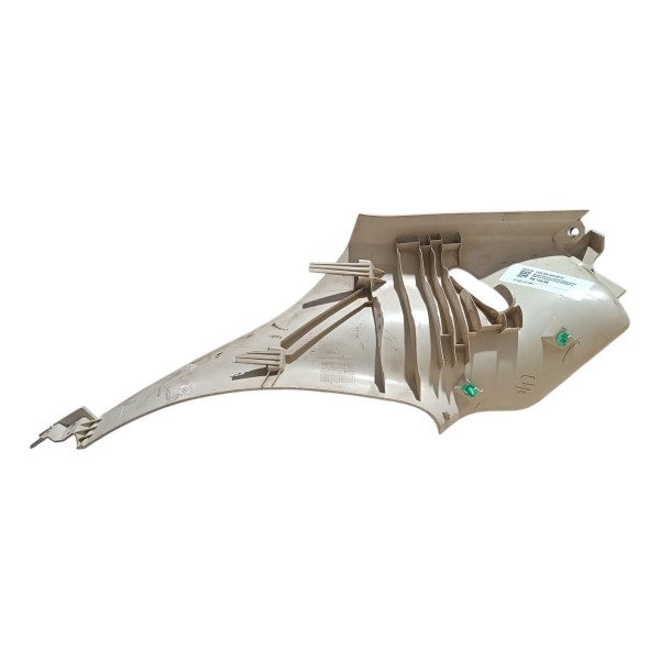 Acabamento Lateral Esquerdo Banco Traseiro Fiat 500 2012 Branco