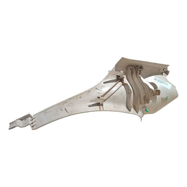 Acabamento Lateral Esquerdo Banco Traseiro Fiat 500 2012 Branco