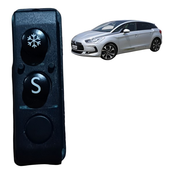 Botão Comando Sport Neve Citroen Ds5 2013 2014 2015 2016