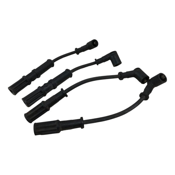 Jogo Cabo Vela Fiat 500 1.4 8v 2011 2013 2013 Original Ngk Preto