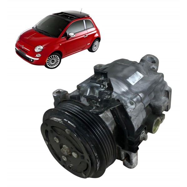 Compressor Ar Condicionado Fiat 500 2012 A 2019 4472803240