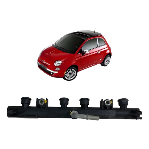 Flauta Bico Injetor Combustível Fiat 500 1.4 8v 2012 2013