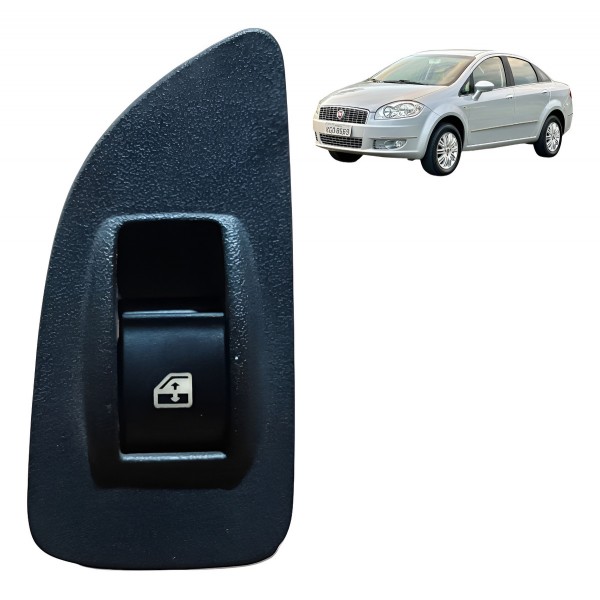 Botão Vidro Traseiro Esquerdo Punto Linea 2009 2010 A 2013