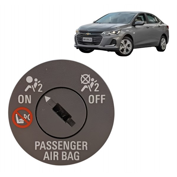Botão Chave On Off Airbag Passenger Gm Onix 2020 A 2025