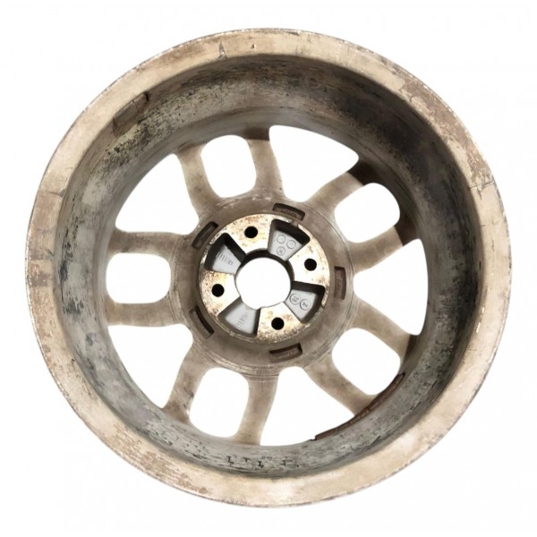 Roda Liga Original Fiat 500 Aro 15 4x100 2012 2013 2014 2015 Branco