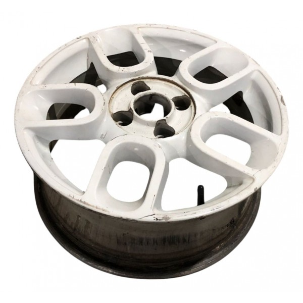 Roda Liga Aro 15 Fiat 500 2012 2013 2014 2015 Original 4x100 Branco