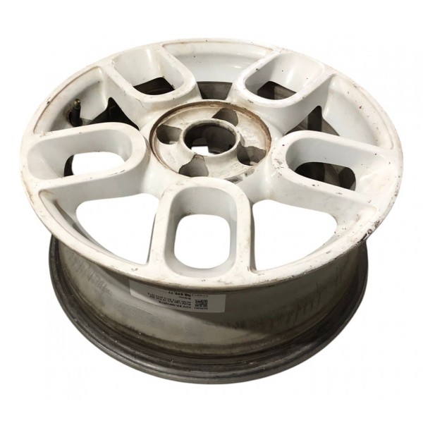Roda Liga Aro 15 Fiat 500 4x100 2012 2013 2014 2015 Branco Branco