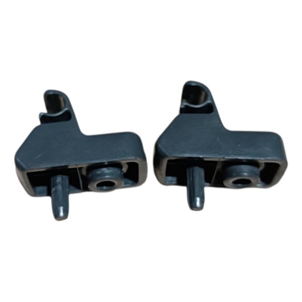 Par Suporte Fixo Quebra Sol Fiat 500 2012 2013 2014 2015