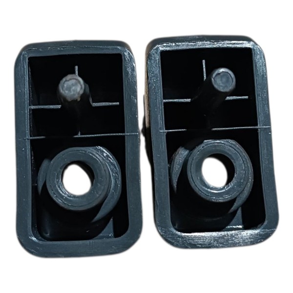 Par Suporte Fixo Quebra Sol Fiat 500 2012 2013 2014 2015