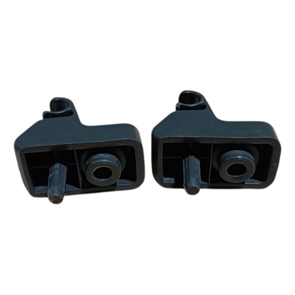Par Suporte Fixo Quebra Sol Fiat 500 2012 2013 2014 2015