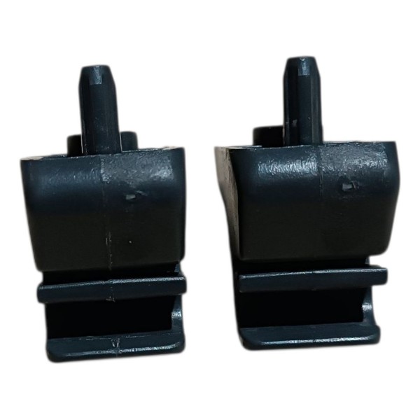 Par Suporte Fixo Quebra Sol Fiat 500 2012 2013 2014 2015