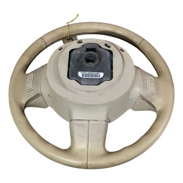 Volante Direção Motorista Fiat 500 2012 2013 Bege Original Branco