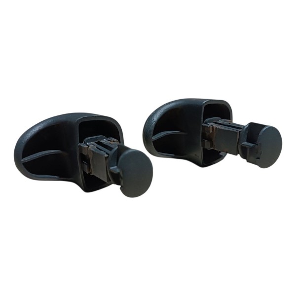 Par Gancho Suporte Forro Teto Fiat 500 2012 2013 Teto Solar