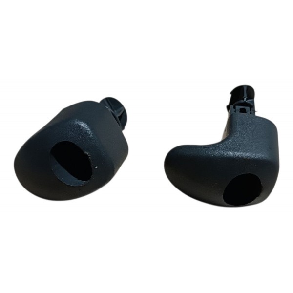 Par Gancho Suporte Forro Teto Fiat 500 2012 2013 Teto Solar