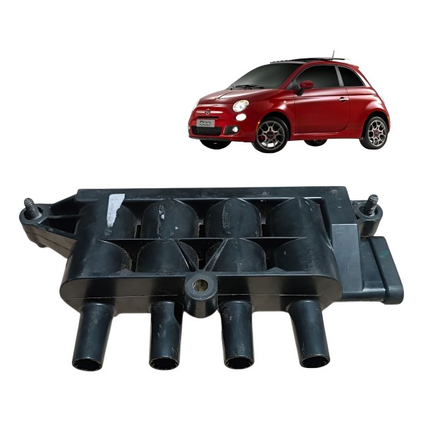 Bobina Ignição Fiat 500 Cult 1.4 8v Aspirado 2011 2012 2013