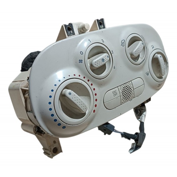 Comando Ar Condicionado Fiat 500 2012 2013 2014 Bege Orig
