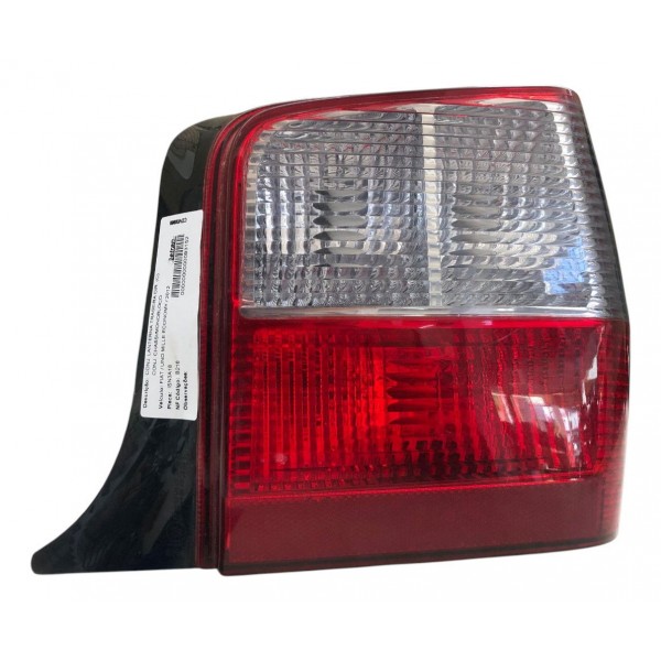 Lanterna Traseira Direita Fiat Uno Mille 2007 2008 A 2012 Vermelho Direito/passageiro
