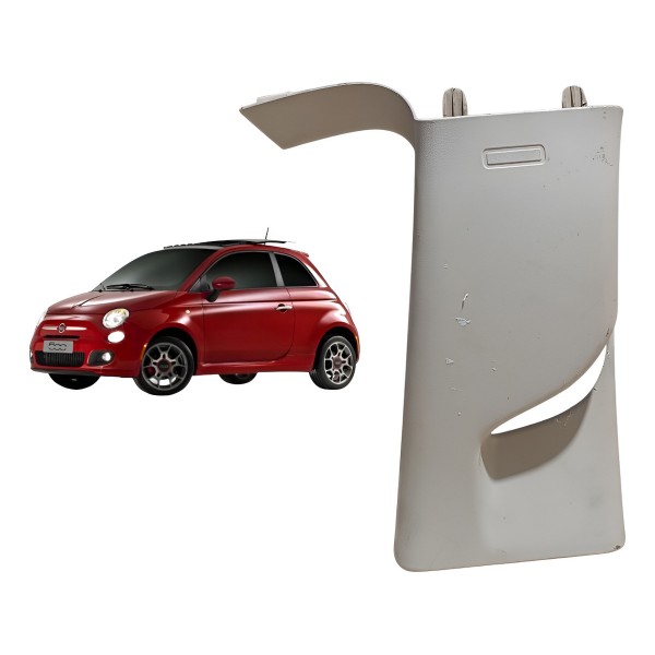 Moldura Coluna Central Esquerdo Fiat 500 Cult 2011 2012 2013