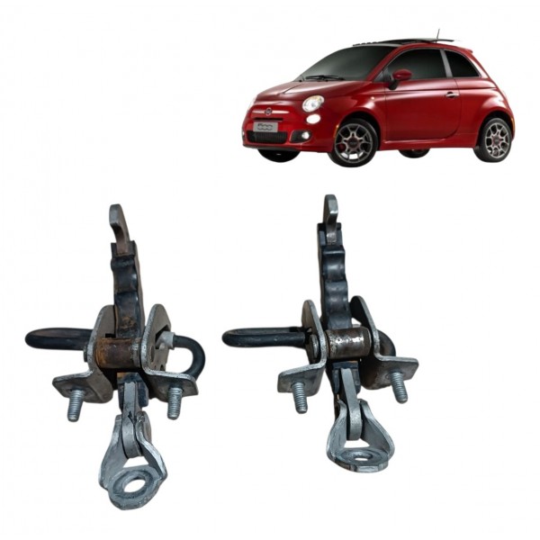 Par Limitador Porta Fiat 500 Cult 2012 2013 2014 Original