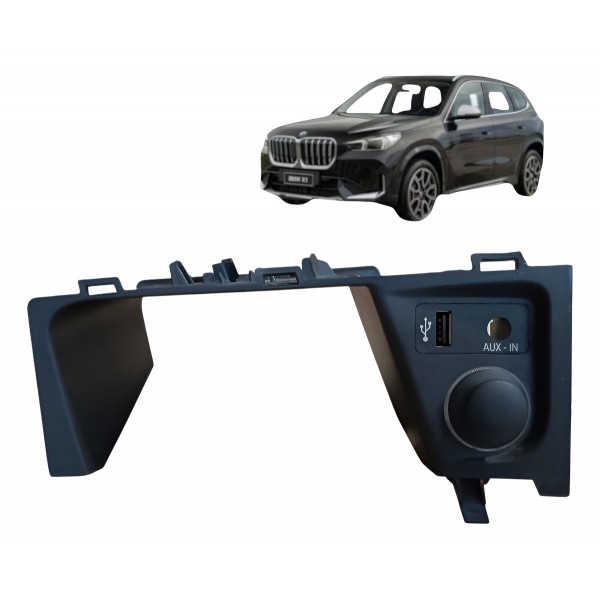 Moldura Console Tomada 12v Cinzeiro Bmw X1 2010 2011 A 2014