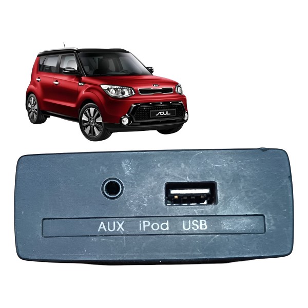 Tomada Entrada Usb Auxiliar Kia Soul 2009 2010 2011 2012