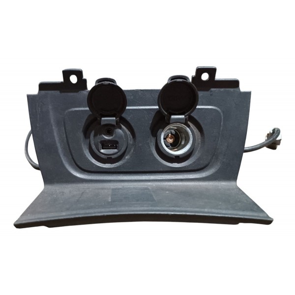 Moldura Entrada Auxiliar Usb 12v C4 Lounge 2013 2014 A 2017