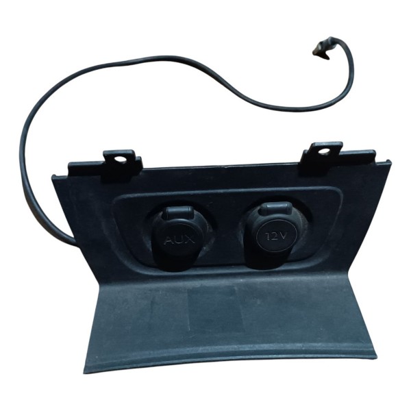 Moldura Entrada Auxiliar Usb 12v C4 Lounge 2013 2014 A 2017