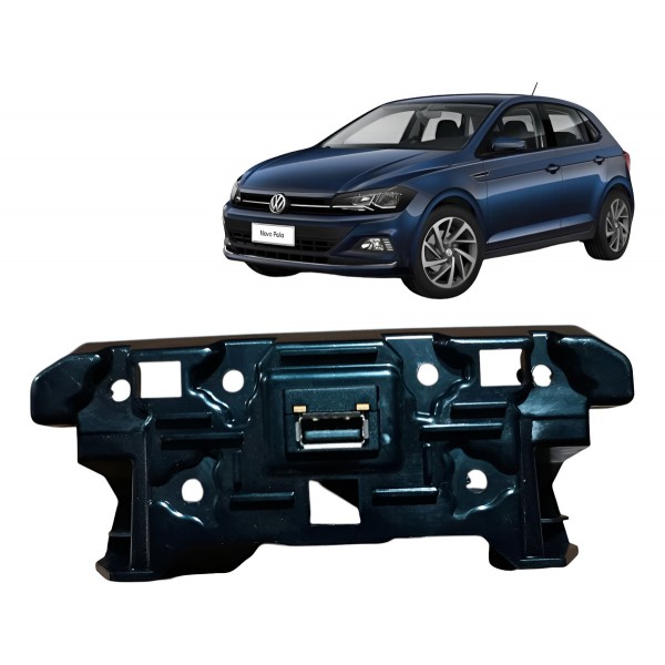 Suporte Entrada Usb Console Traseiro Vw Polo 2018 A 2022