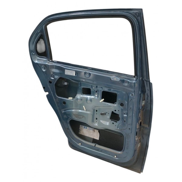 Porta Traseira Esquerda Vw Gol Voyage G5 G6 G7 G8 2009 2021 Traseira Esquerda Azul