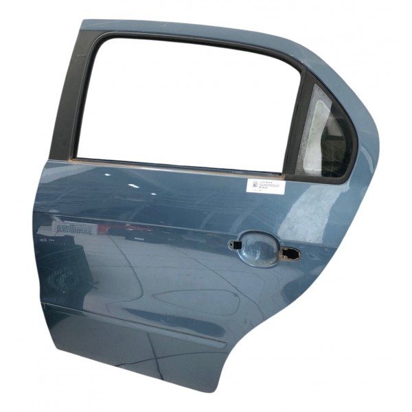 Porta Traseira Esquerda Vw Gol Voyage G5 G6 G7 G8 2009 2021 Traseira Esquerda Azul