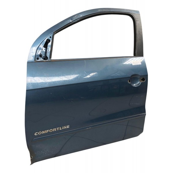Porta Dianteira Esquerda Vw Gol Voyage G5 G6 G7 G8 2009 2021 Dianteira Esquerda Azul