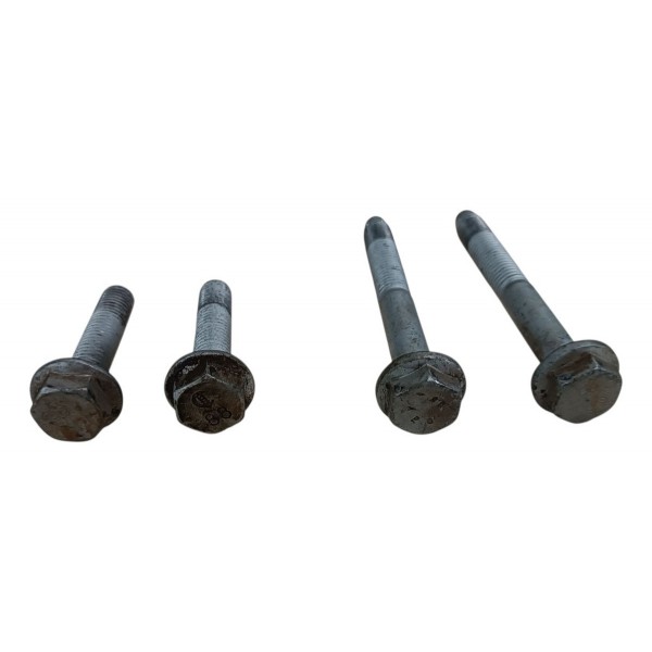Jogo 4 Parafusos Suporte Alternador Compressor Gol Voyage G7