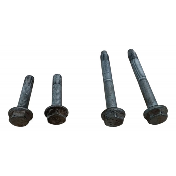 Jogo 4 Parafusos Suporte Alternador Compressor Gol Voyage G7