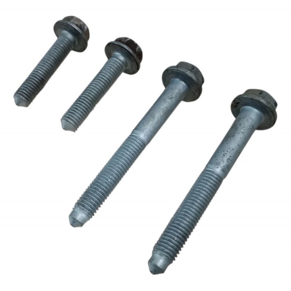 Jogo 4 Parafusos Suporte Alternador Compressor Gol Voyage G7
