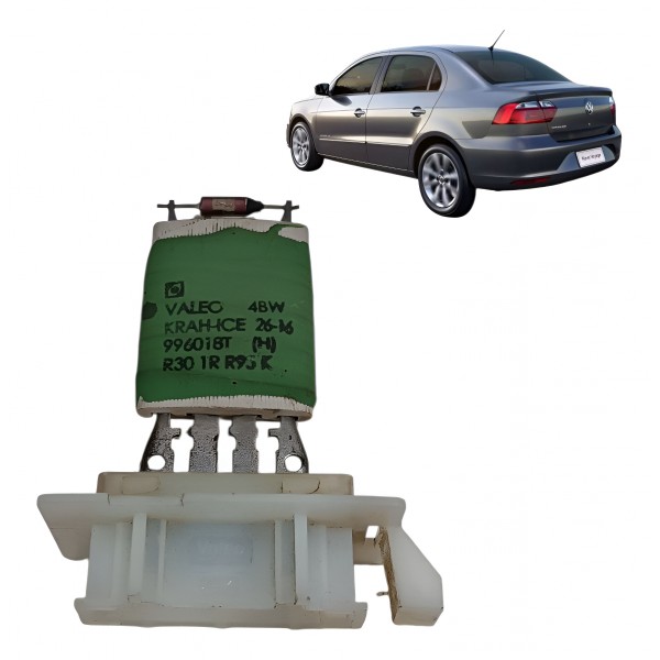 Resistencia Ventilador Interno G5 G6 Voyage Saveiro Fox Branco