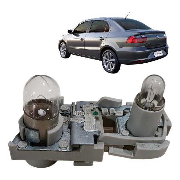 Circuito Lanterna Esquerda Tampa Traseira Vw Voyage G6 G7 Esquerdo/motorista Branco