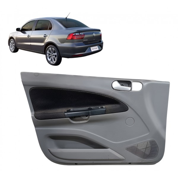 Painel Forro Porta Dianteiro Esquerdo Gol Voyage G7 Cinza Cinza