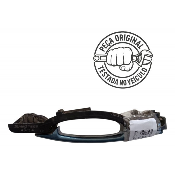 Maçaneta Externa Vw Voyage Gol G6 G7 G8 Traseira Esquerda Azul Traseira