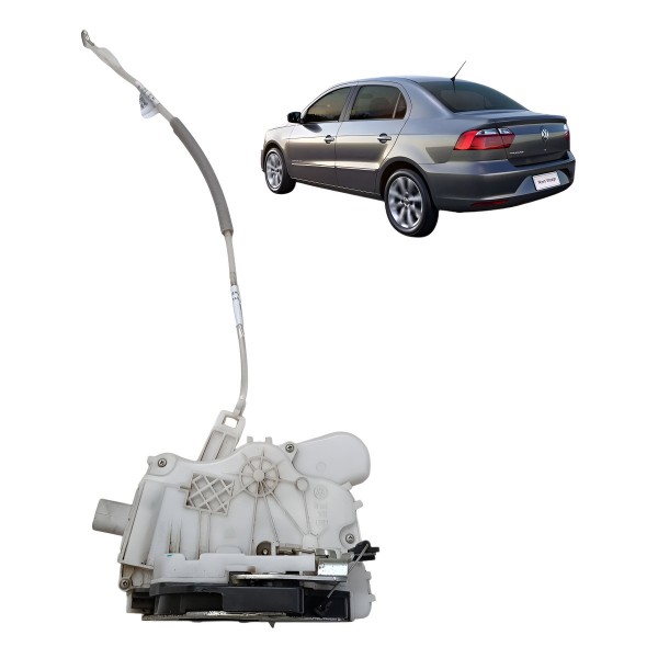 Fechadura Porta Traseira Esquerda Vw Gol Voyage G5 G6 G7 G8