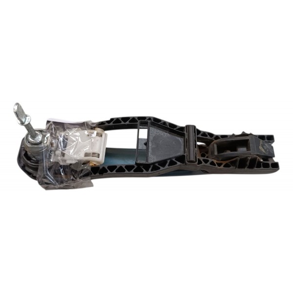 Maçaneta Externa Vw Voyage Gol G6 G7 G8 Dianteira Esquerda Azul Dianteira