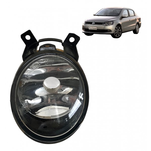 Farol Milha Auxiliar Neblina Gol Voyage Spacefox Esquerdo Cromado