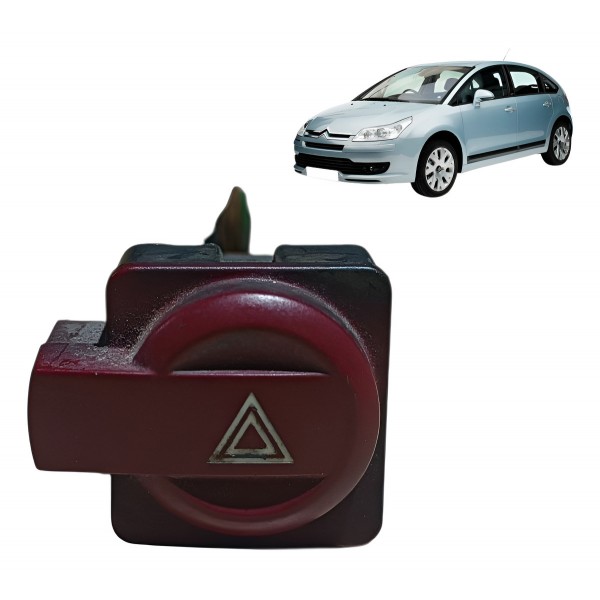 Botão Pisca Alerta Citroen C4 Pallas 2005 2006 2007 A 2013