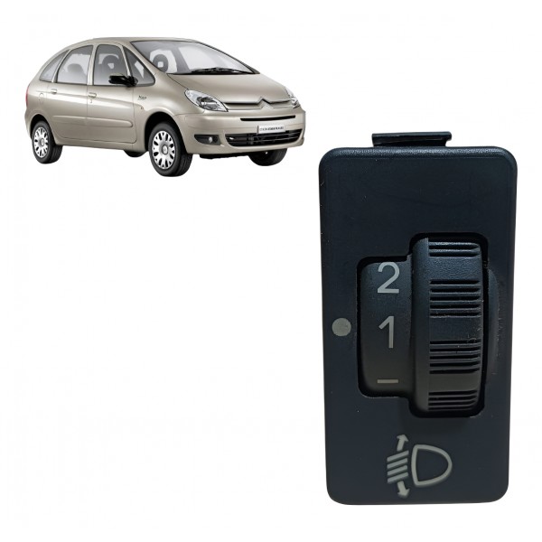Botão Regulagem Farol Citroen Xsara Picasso 2008 A 2011