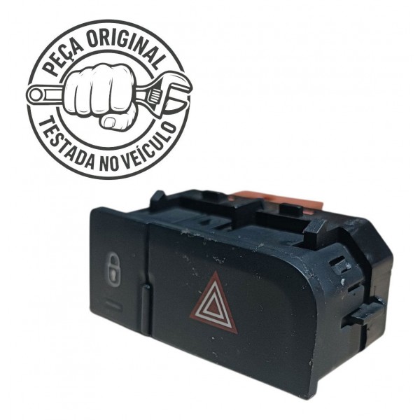 Botão Pisca Alerta Trava Portas Citroën C3 2016 2017 A 2020