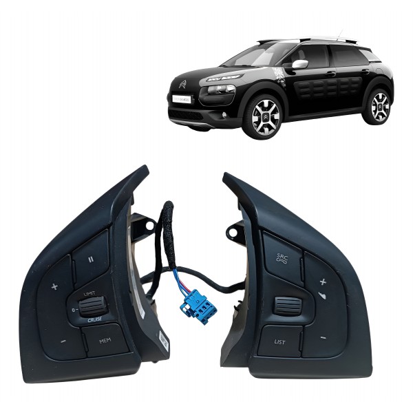Botão Comando Volante Citroen Ds5 C4 Cactus 2016 A 2022