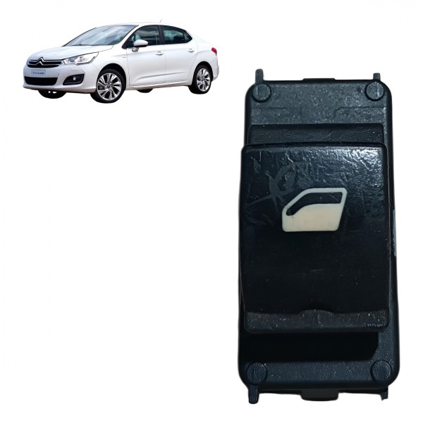 Botão Vidro Dianteiro Direito Citröen C4 Lounge 2013 A 2019