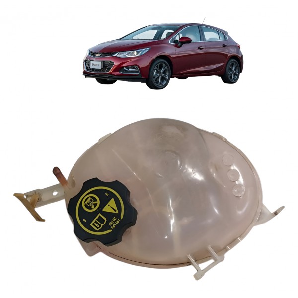 Reservatorio D'agua Radiador Cruze Novo 1.4 Turbo 2016/2019