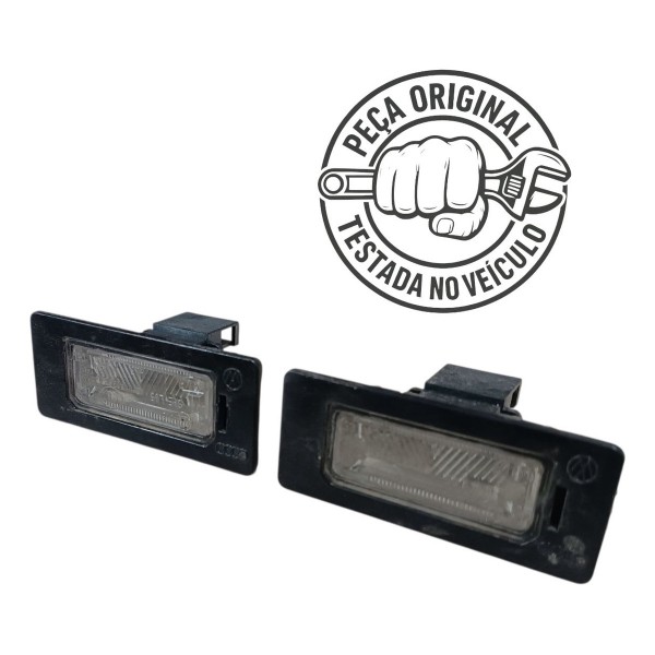 Par Lanterna Luz Placa Traseira Audi A4 2010 2011 2012 2013