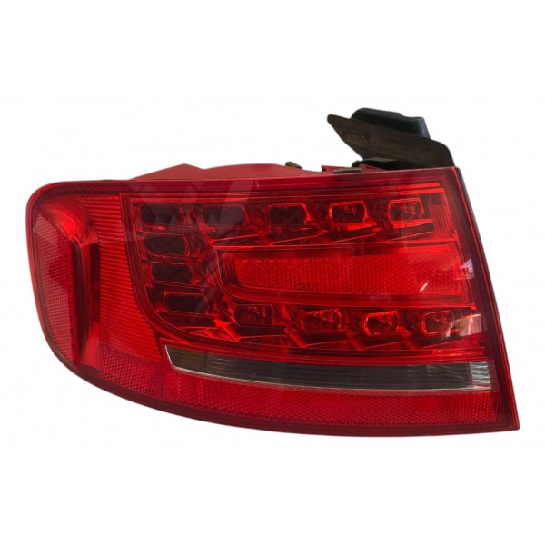 Lanterna Traseira Esquerda Audi A4 2010 2011 2012 Led Orig Esquerdo/motorista Vermelho