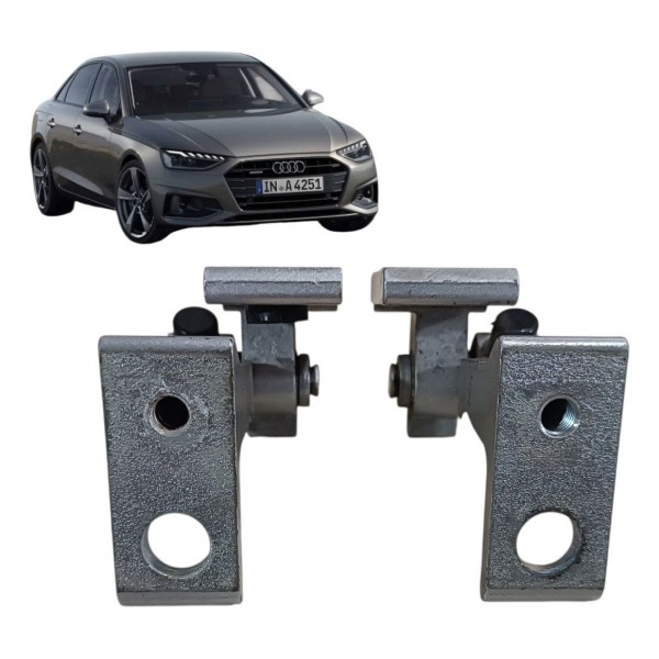 Par Dobradiça Porta Audi A4 2010 2011 2012 Traseira Esquerda
